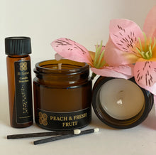Load image into Gallery viewer, Peach & Fresh Fruit Baby Candle